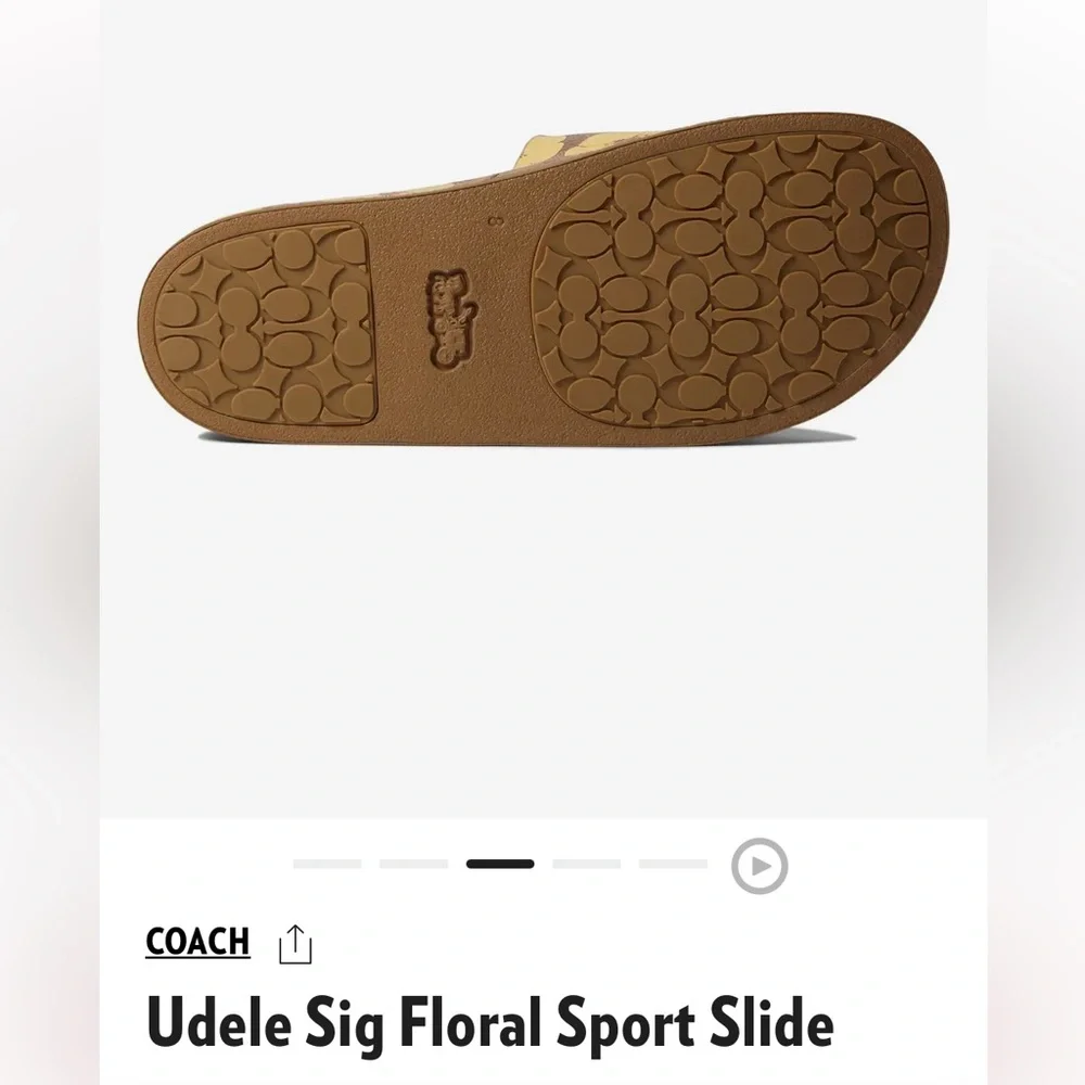 COACH
Udele Sig Floral Sport Slide
Women size 10 NEW
$95.00
Color: Beige - Picture 5 of 16